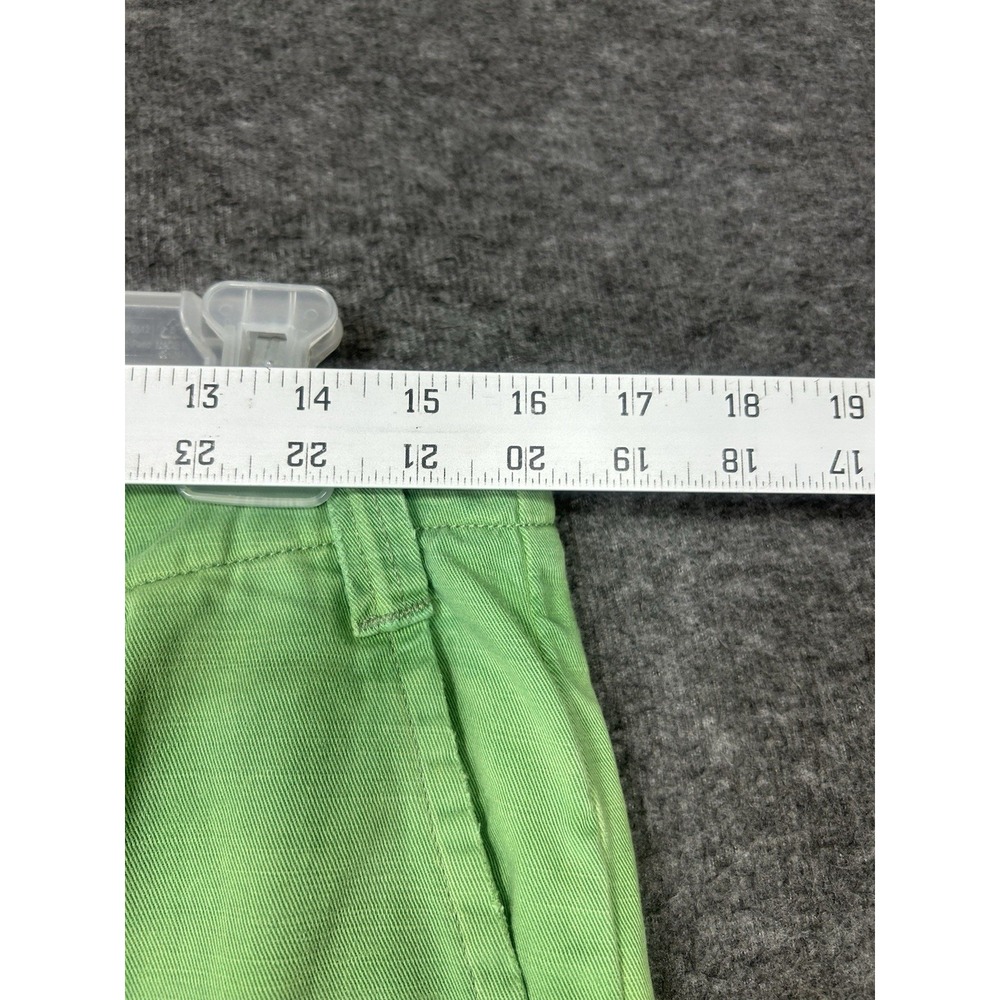 VINTAGE Polo Ralph Lauren Pants Size 32x30 Green Naval Tailor Faded Garment Dyed - Picture 5 of 13